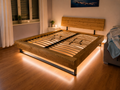 Holzbett Fichte Honig